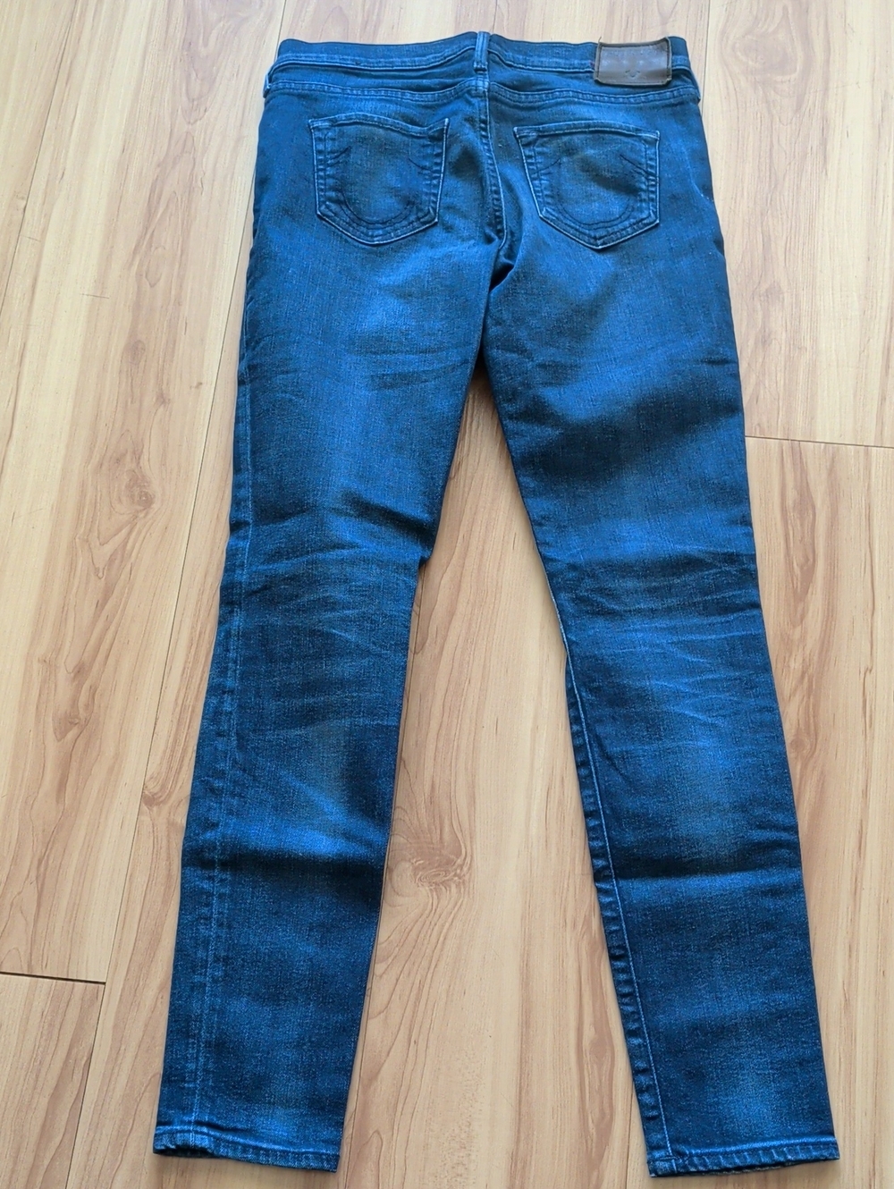 Classic Dark Blue Women's True Religion Skinny Jeans